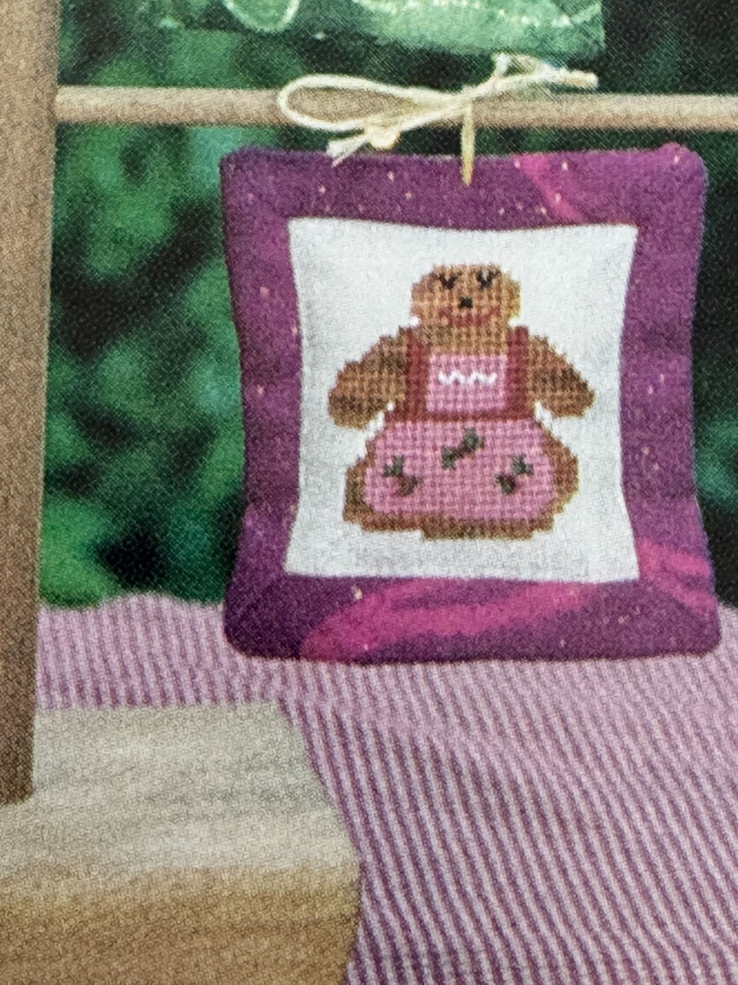 ThreadBear Creations Cross Stitch Pattern A Tree For All Seasons Christmas Elf