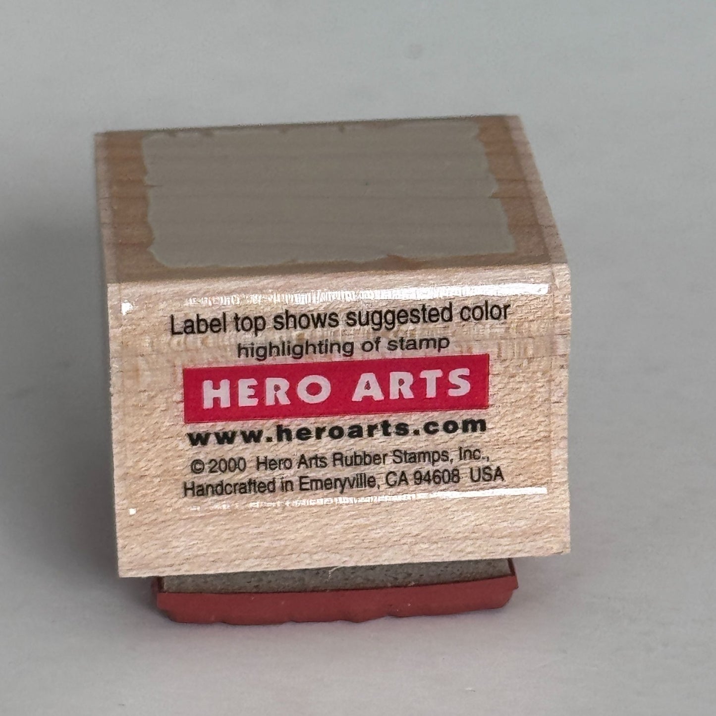 Hero Arts Rubber Stamp Mini Shadow Square Soft Edge Background Blending A1959 Subtle Texture
