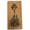 PSX Rubber Stamp Birdhouse Spring Cardmaking Flower Garden Bird Floral Craft