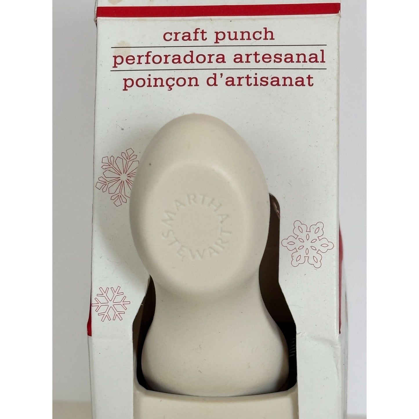 Martha Stewart Paper Punch Cardinal Bird Christmas Cardmaking Holiday Craft Wing