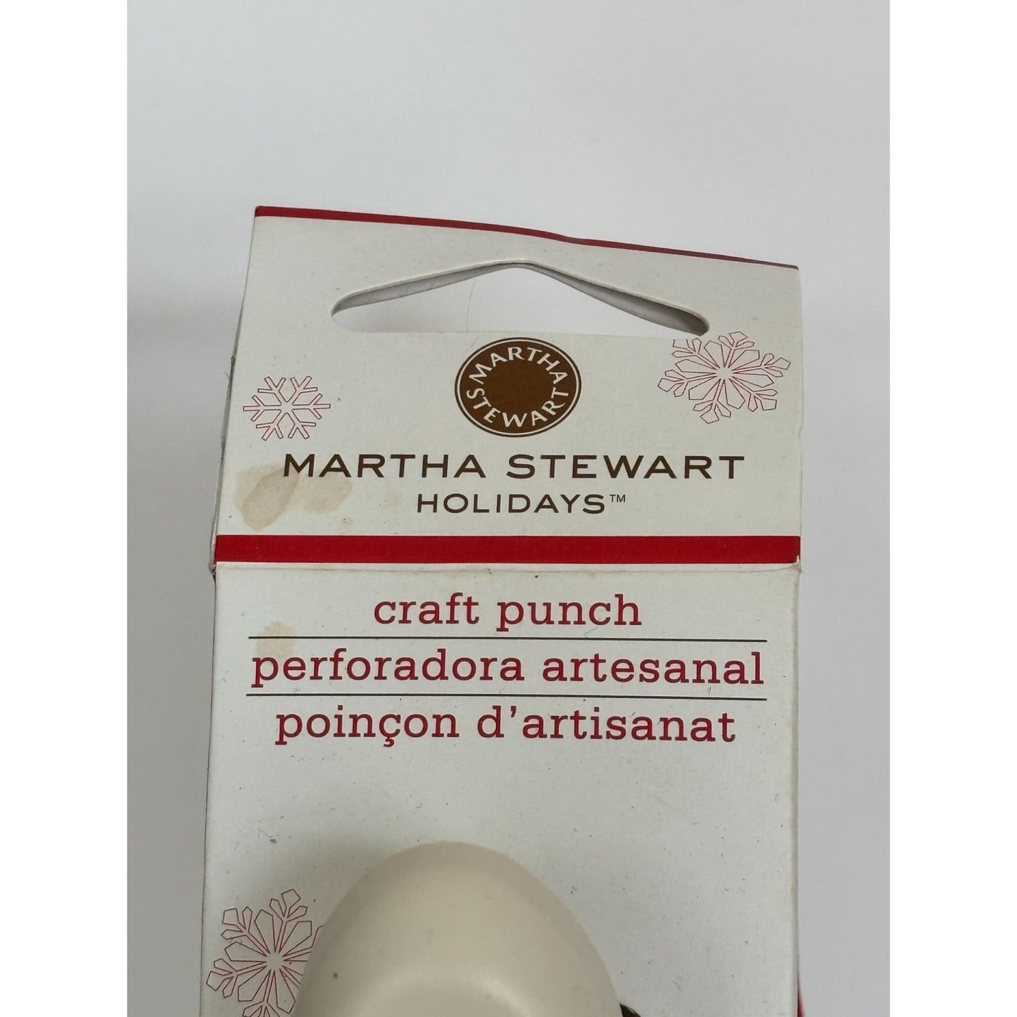 Martha Stewart Paper Punch Cardinal Bird Christmas Cardmaking Holiday Craft Wing