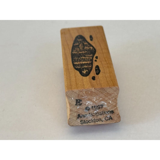 Ann-ticipation Rubber Stamp Puddle Water Ripple Card Making Craft Ground Rain