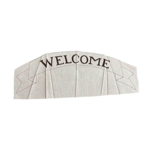 Susans Studio Welcome Banner Machine Applique Quilting Pattern Country House