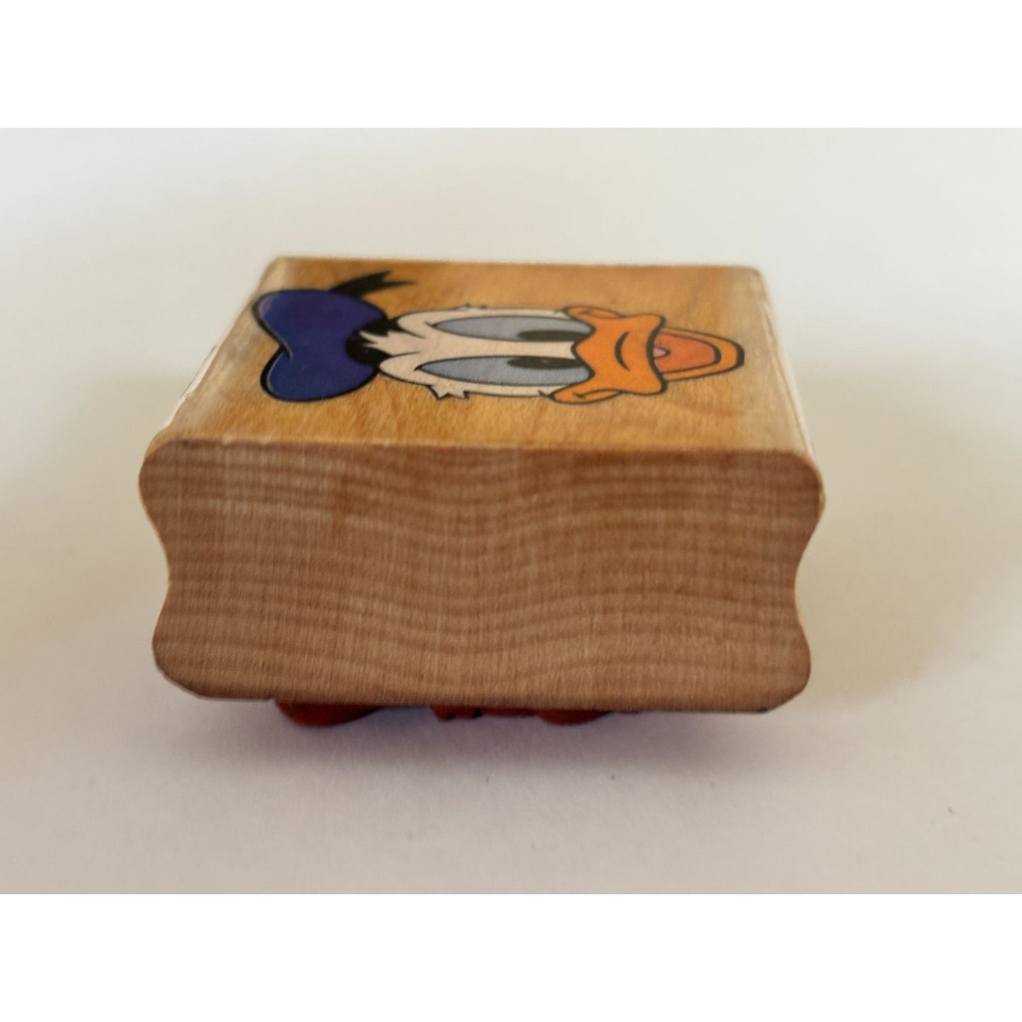 Disney Rubber Stamp Donald Duck Rubber Stampede Portrait Cartoon Face Cardmaking