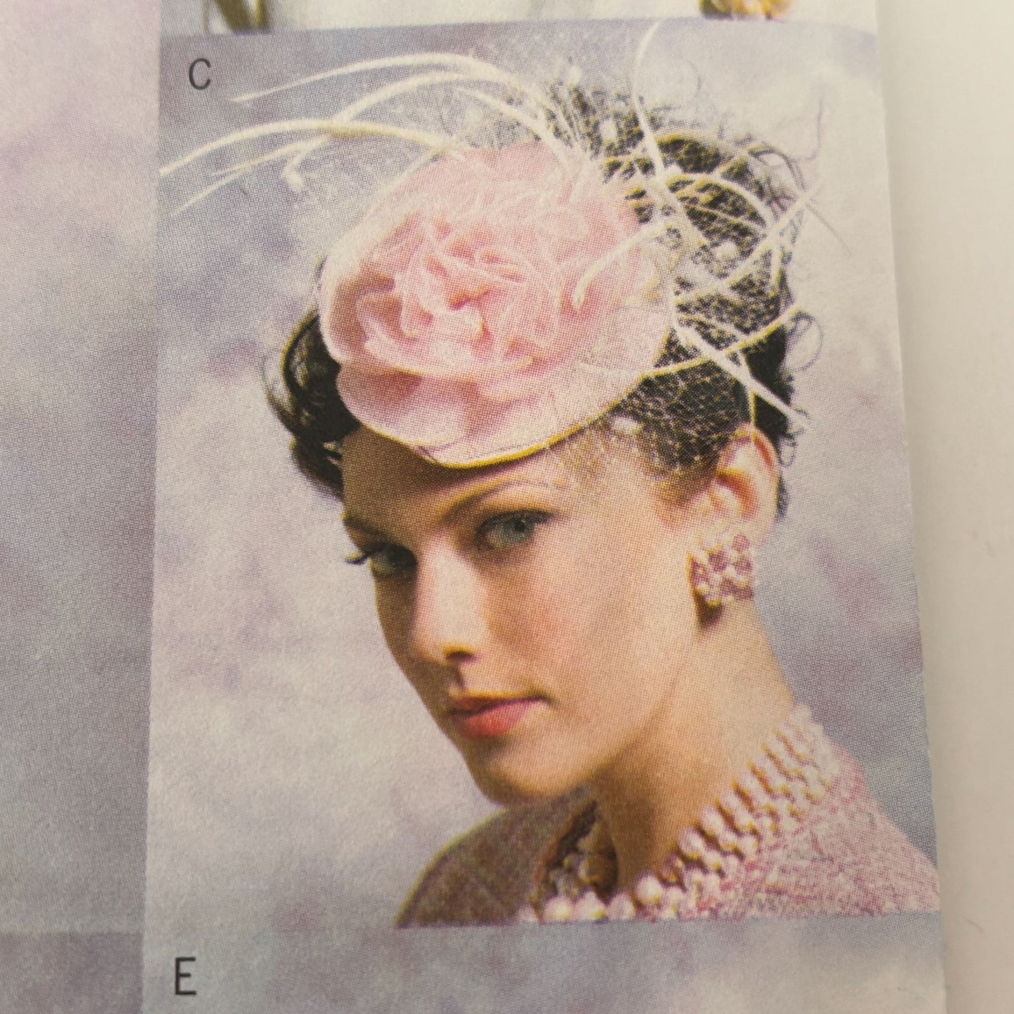 Vogue Sewing Pattern V8052 Misses Hat Vintage 1950s Style Accessories Wedding UC