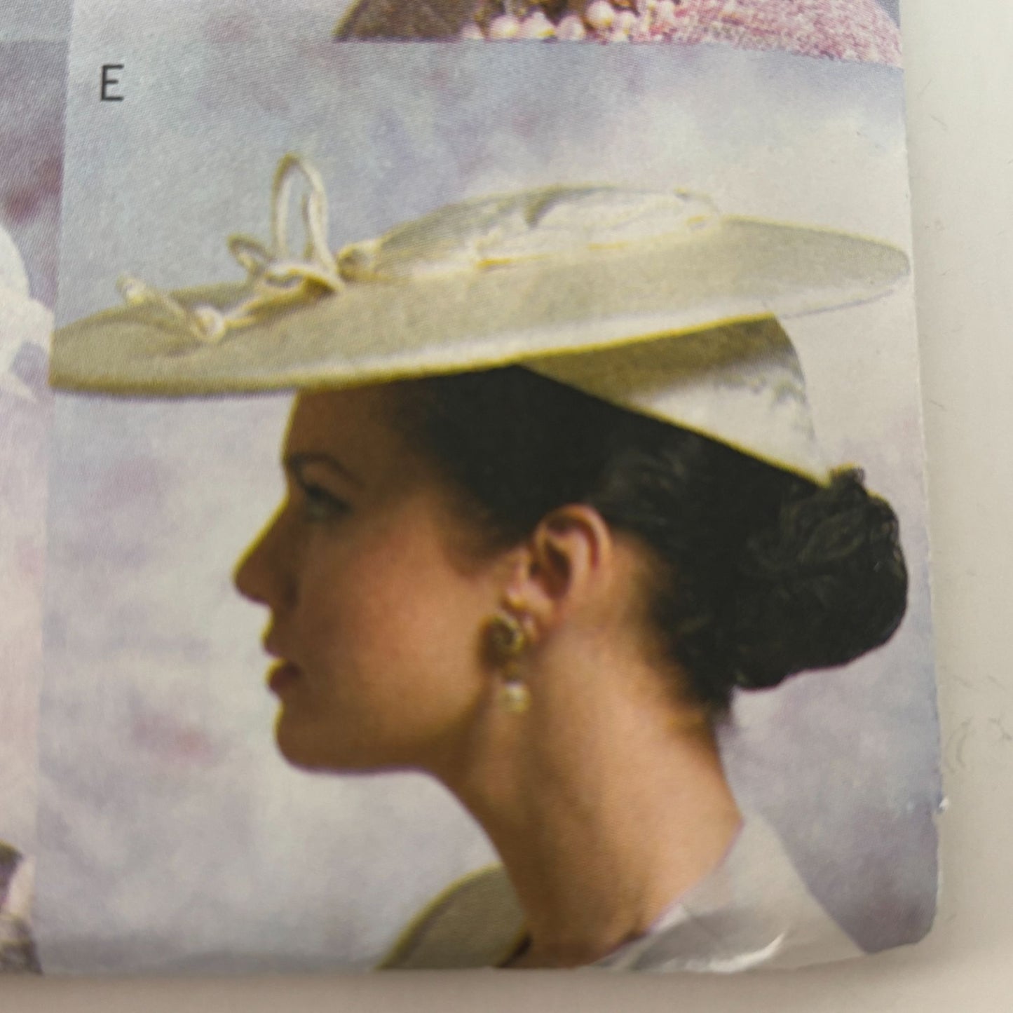 Vogue Sewing Pattern V8052 Misses Hat Vintage 1950s Style Accessories Wedding UC