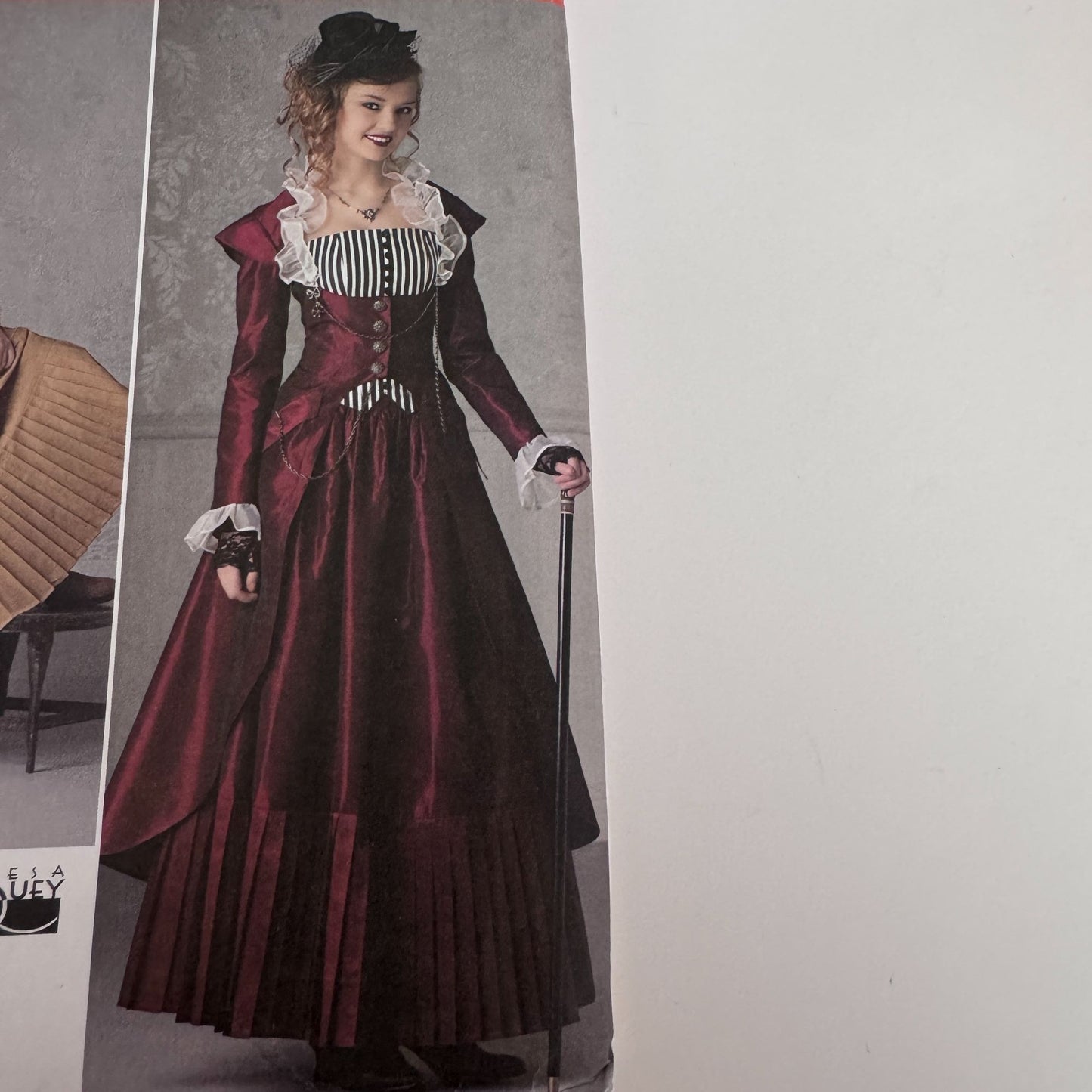 Simplicity Sewing Pattern 2172 Steampunk Costume Victorian Dress Coat 14-22 Uncut Halloween LaQuey