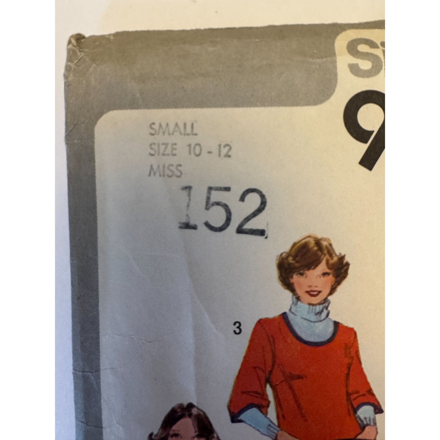 Simplicity Sewing Pattern 9209 Kitchen Apron Retro Size Small 10 12 1970s Vintage Uncut