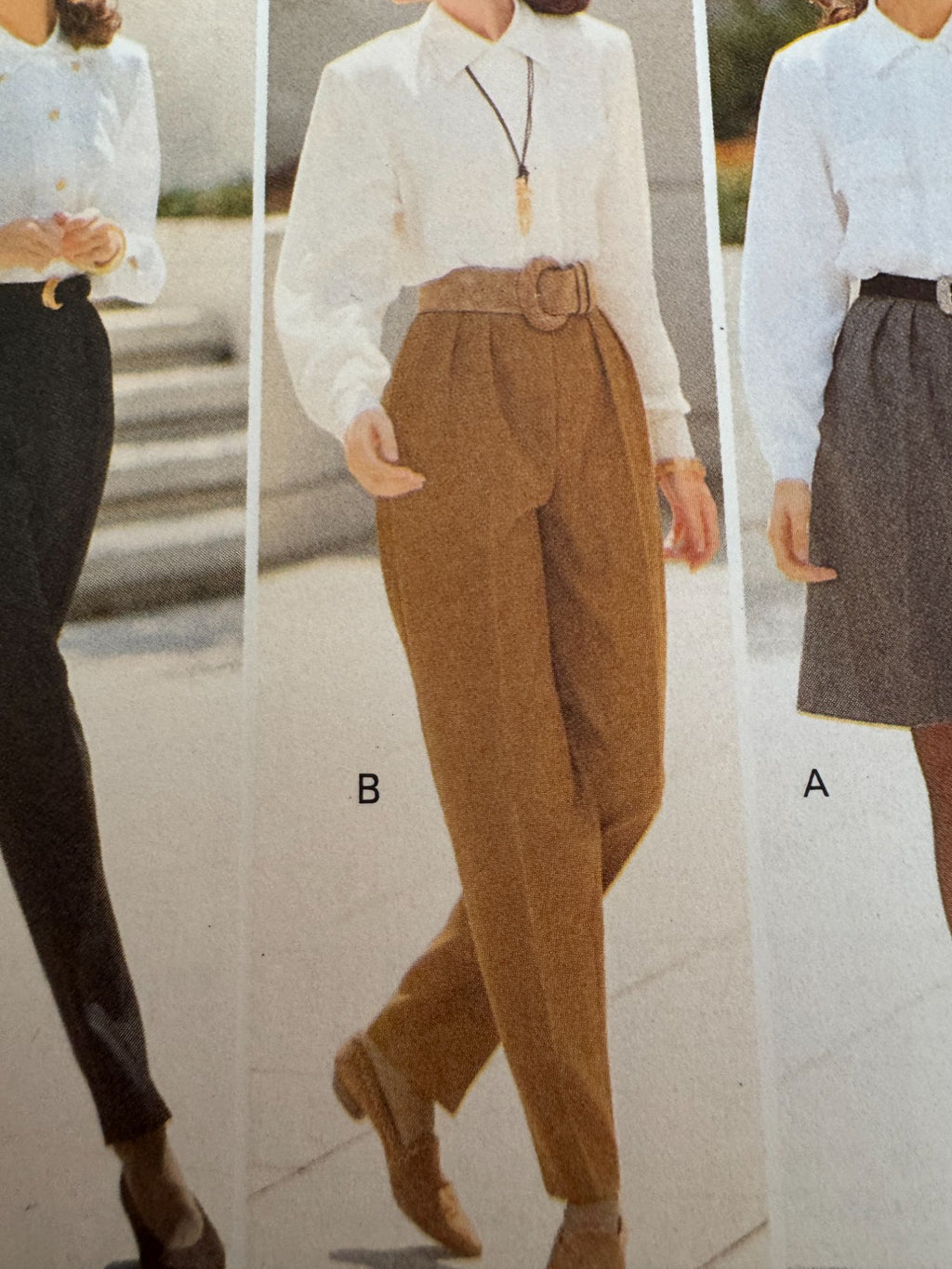 Butterick Sewing Pattern 5090 Fast Very Easy Misses Shorts Pants Tapered Leg