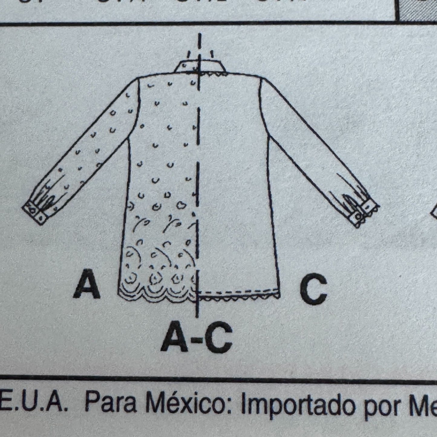 McCalls Sewing Pattern 2583 Blouse Boho Tunic Top Y2K Front Button Shirt 20-24 Uncut