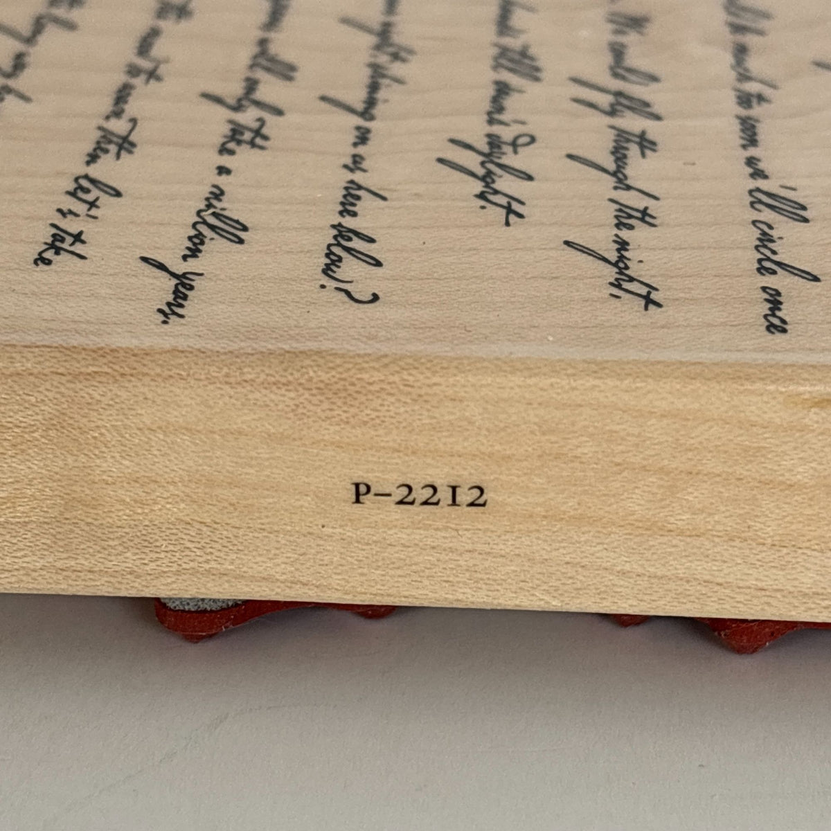 Renaissance Art Stamps Rubber Stamp Walk the Long Way Home Writing Background Cardmaking Words