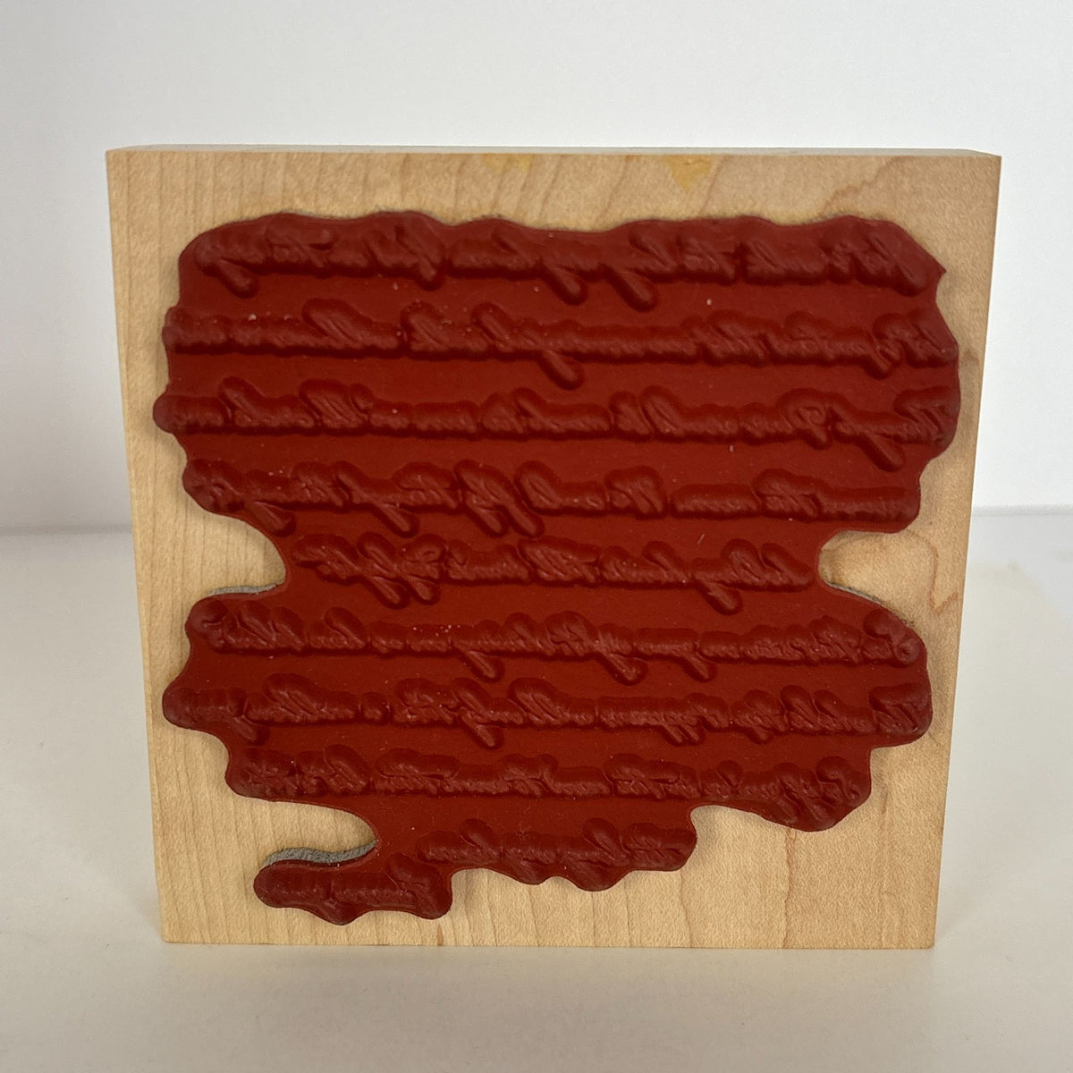 Renaissance Art Stamps Rubber Stamp Walk the Long Way Home Writing Background Cardmaking Words