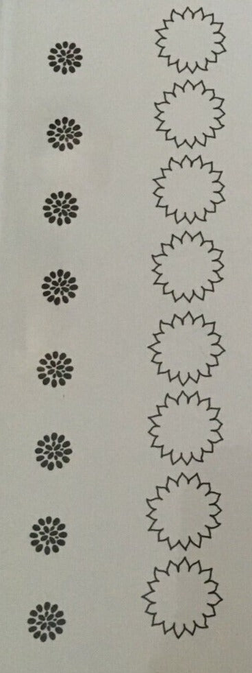 Stampin Up Bordering Blooms Photopolymer Clear Stamps Spring Summer Card Making