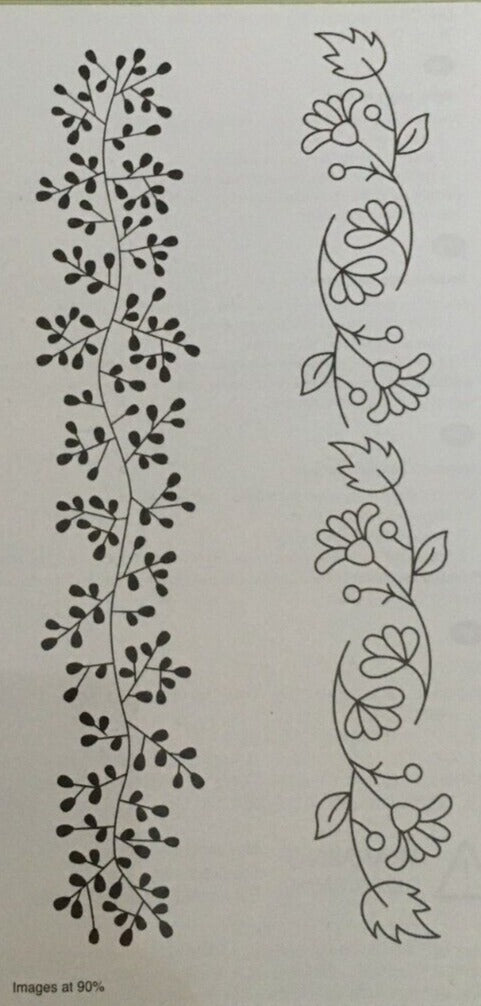 Stampin Up Bordering Blooms Photopolymer Clear Stamps Spring Summer Card Making