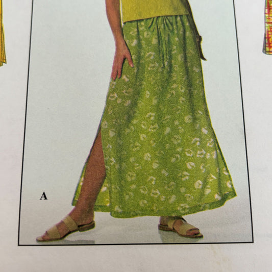 Simplicity Sewing Pattern 7513: Misses' Skirt and Pants