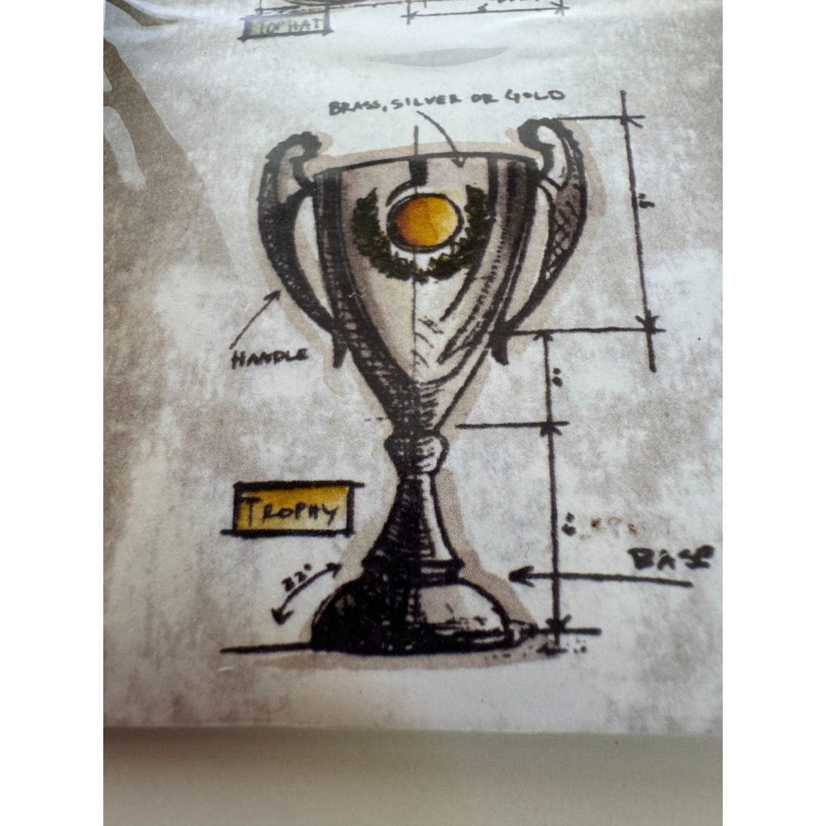 Tim Holtz Stampers Anonymous Cling Stamps High Society Steampunk Top Hat Trophy
