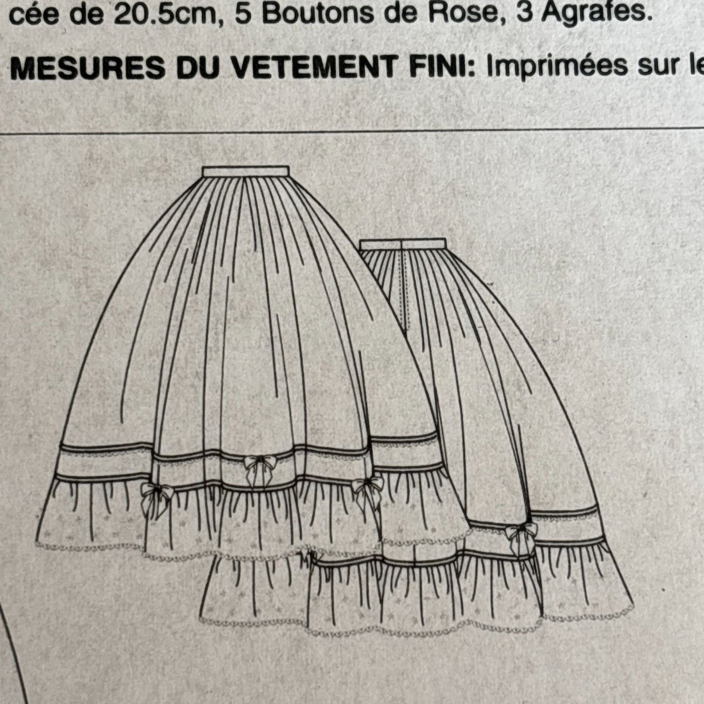 Butterick Sewing Pattern B5831 Civil War Dress Costume Hoop Skirt 8-16 Uncut Petticoat