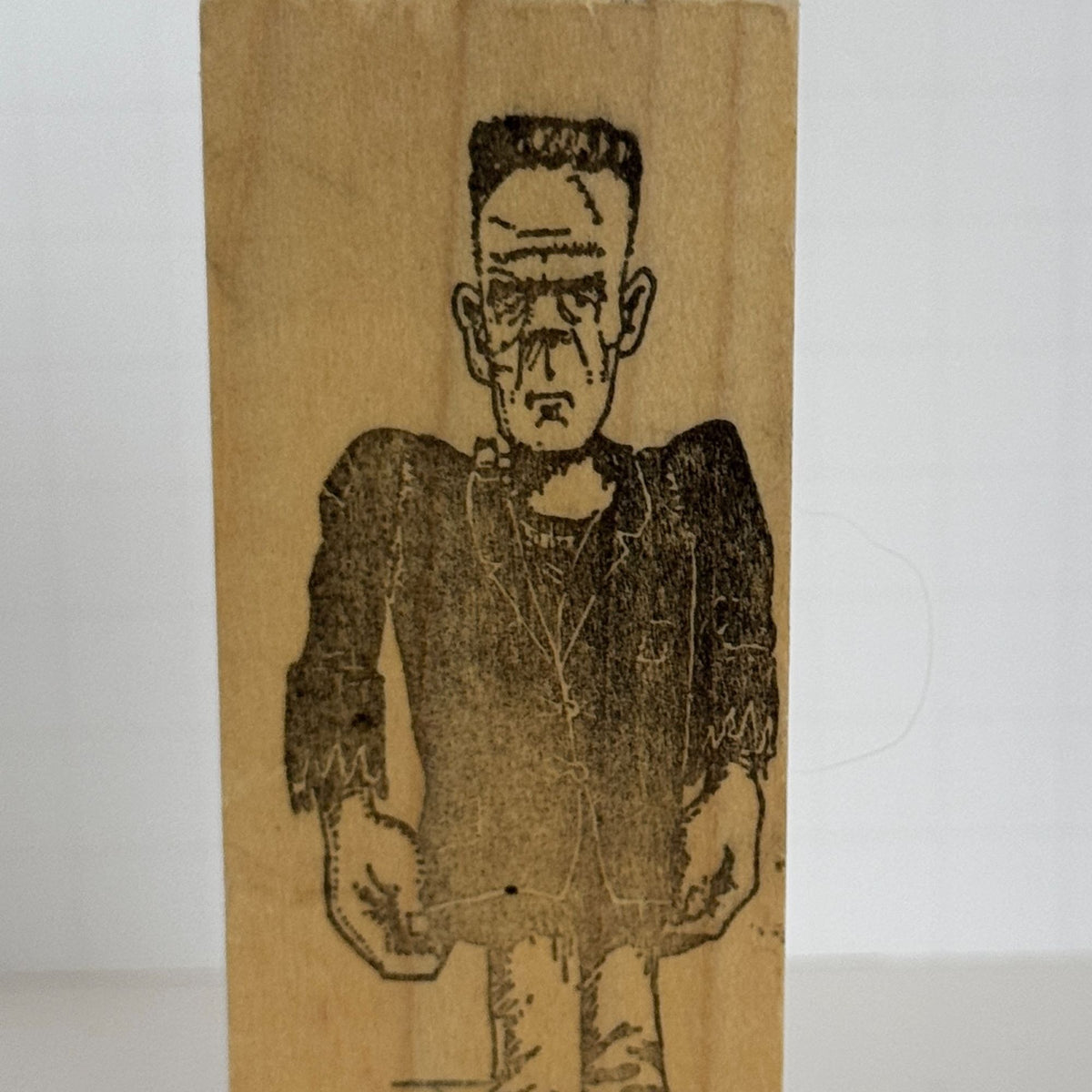 Frankenstein Rubber Stamp Monster Halloween Party Fall Card Making Autumn Craft