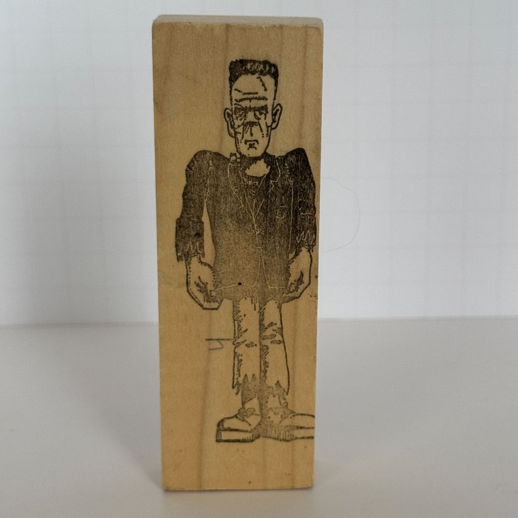 Frankenstein Rubber Stamp Monster Halloween Party Fall Card Making Autumn Craft