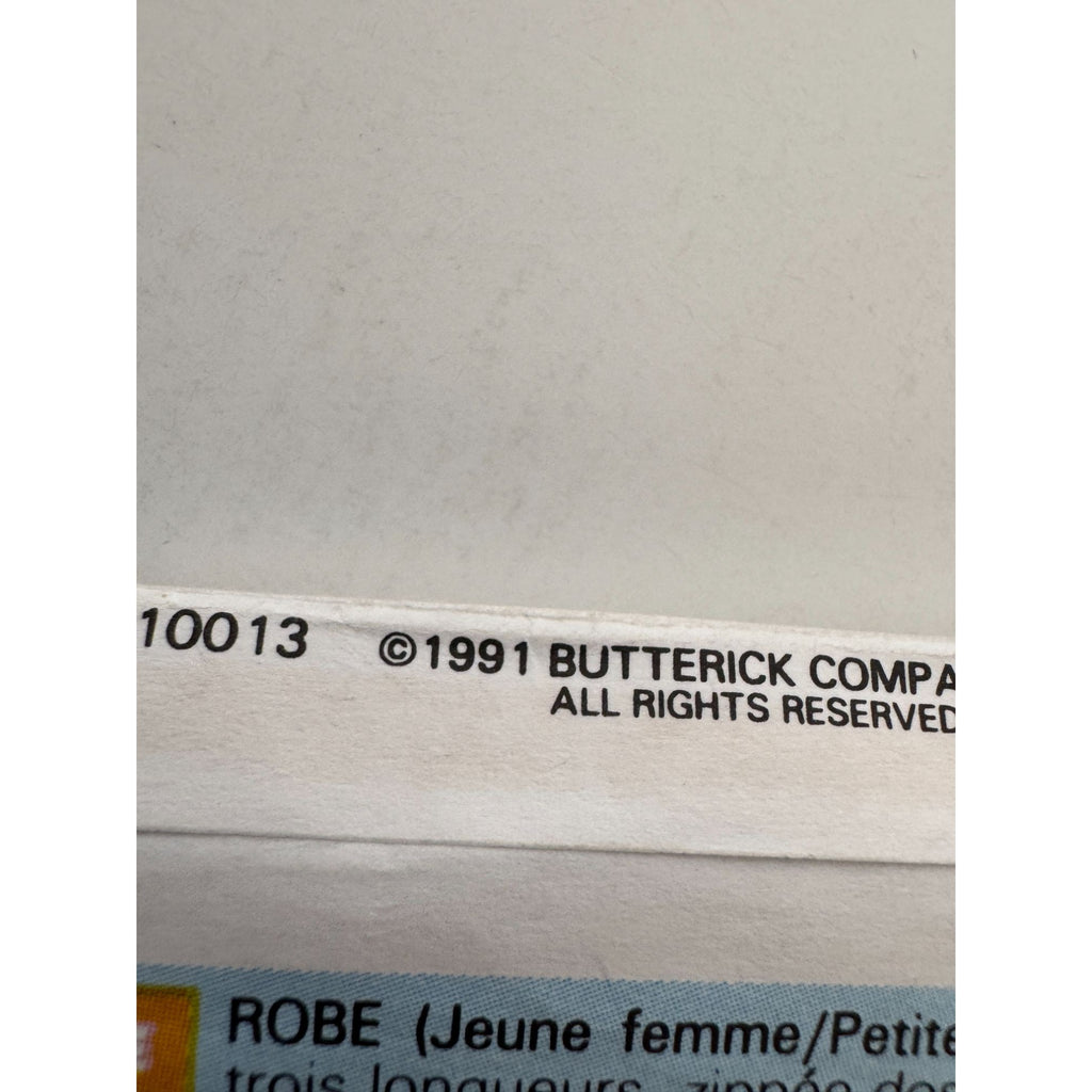 Butterick Sewing Pattern 5321 Dress Tea or Evening Length 6 8 10 Wedding 90s UC