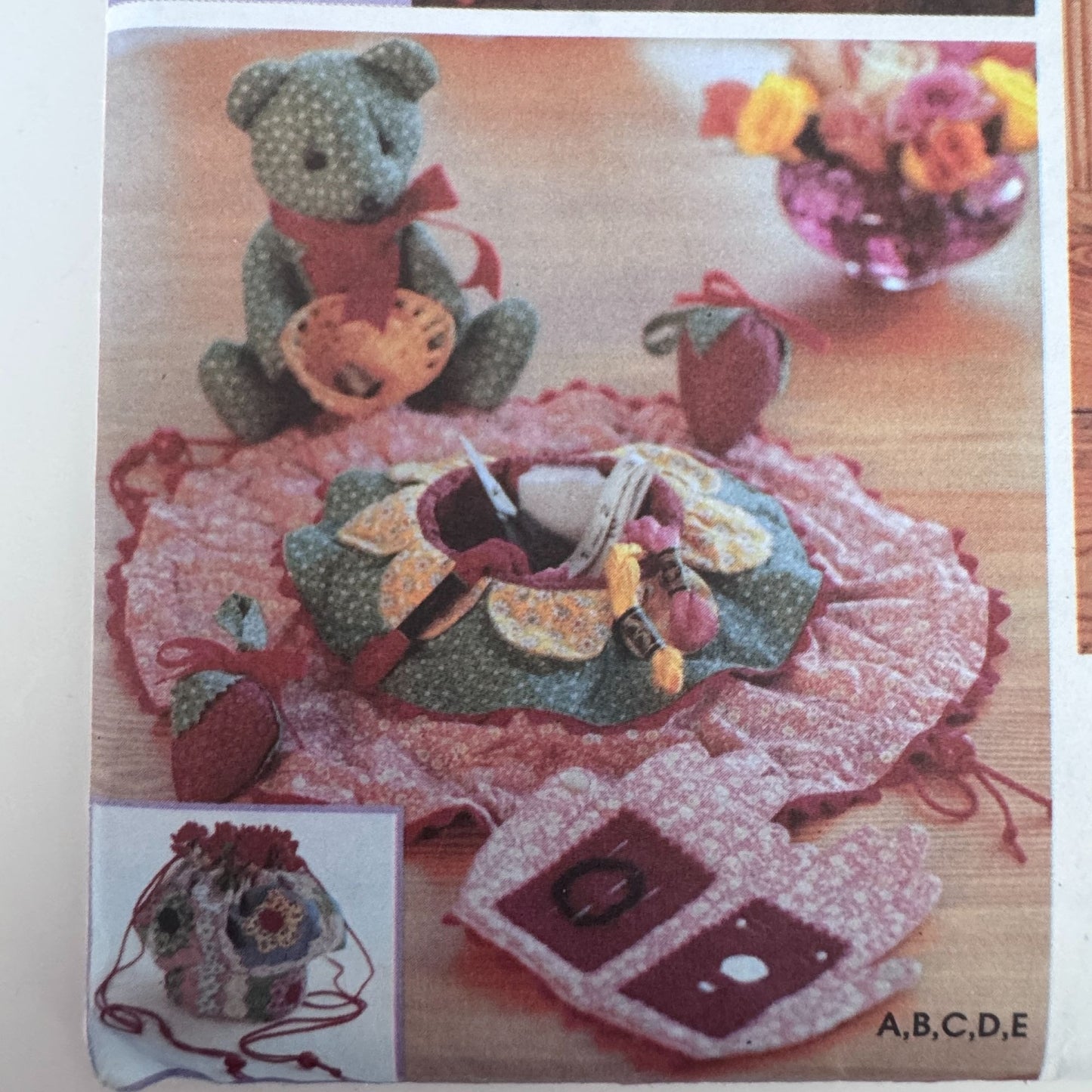 Simplicity Sewing Pattern 5227 Shirley Botsford Craft Projects Dolls Bears & Pin Cushions One Size