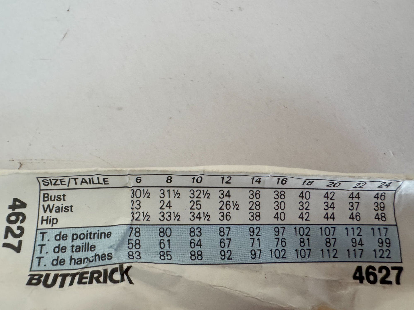 Butterick Sewing Pattern 4627 Evening Dress Formal Mother of the Bride 6 8 10 UC