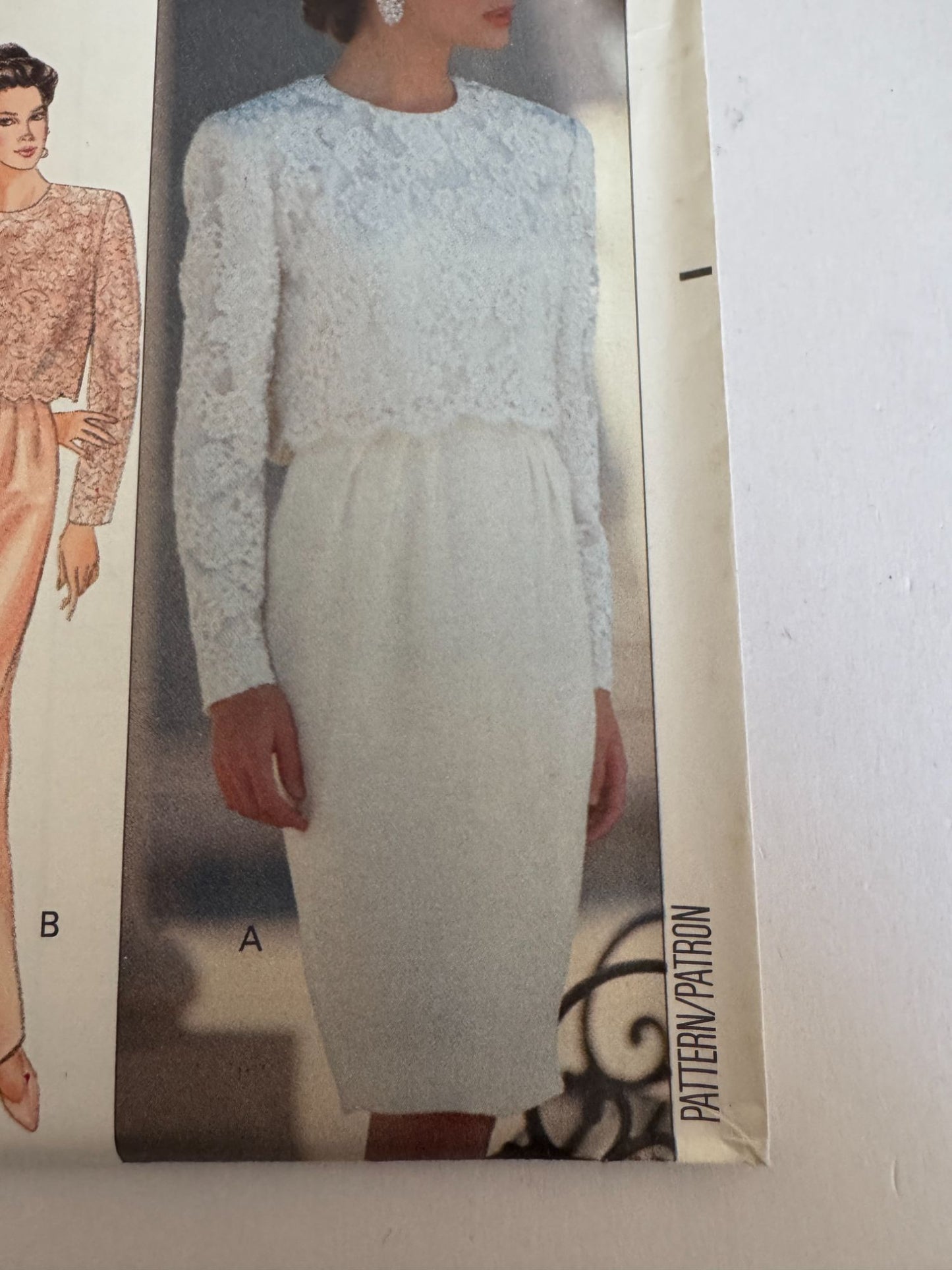 Butterick Sewing Pattern 4627 Evening Dress Formal Mother of the Bride 6 8 10 UC