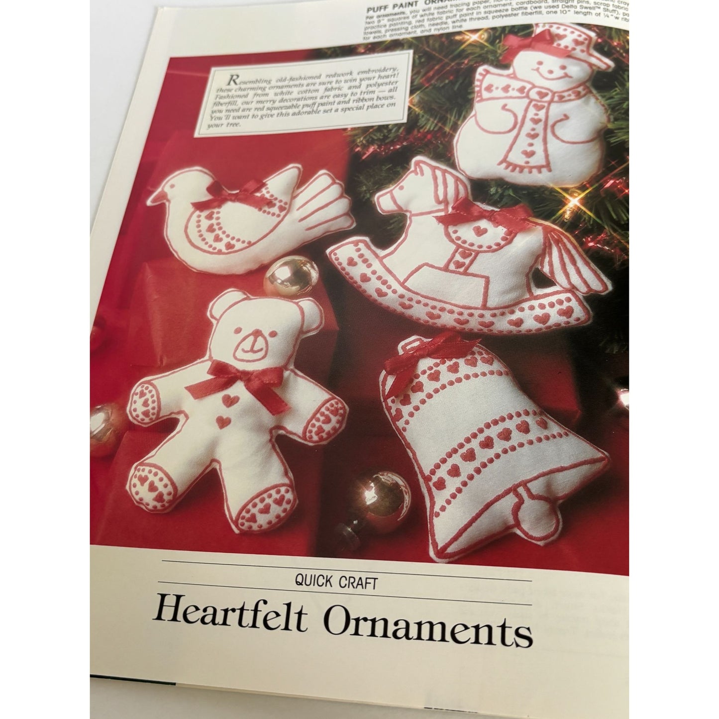 Leisure Arts Magazine December 1990 Cross Stitch Craft Patterns Christmas Santa