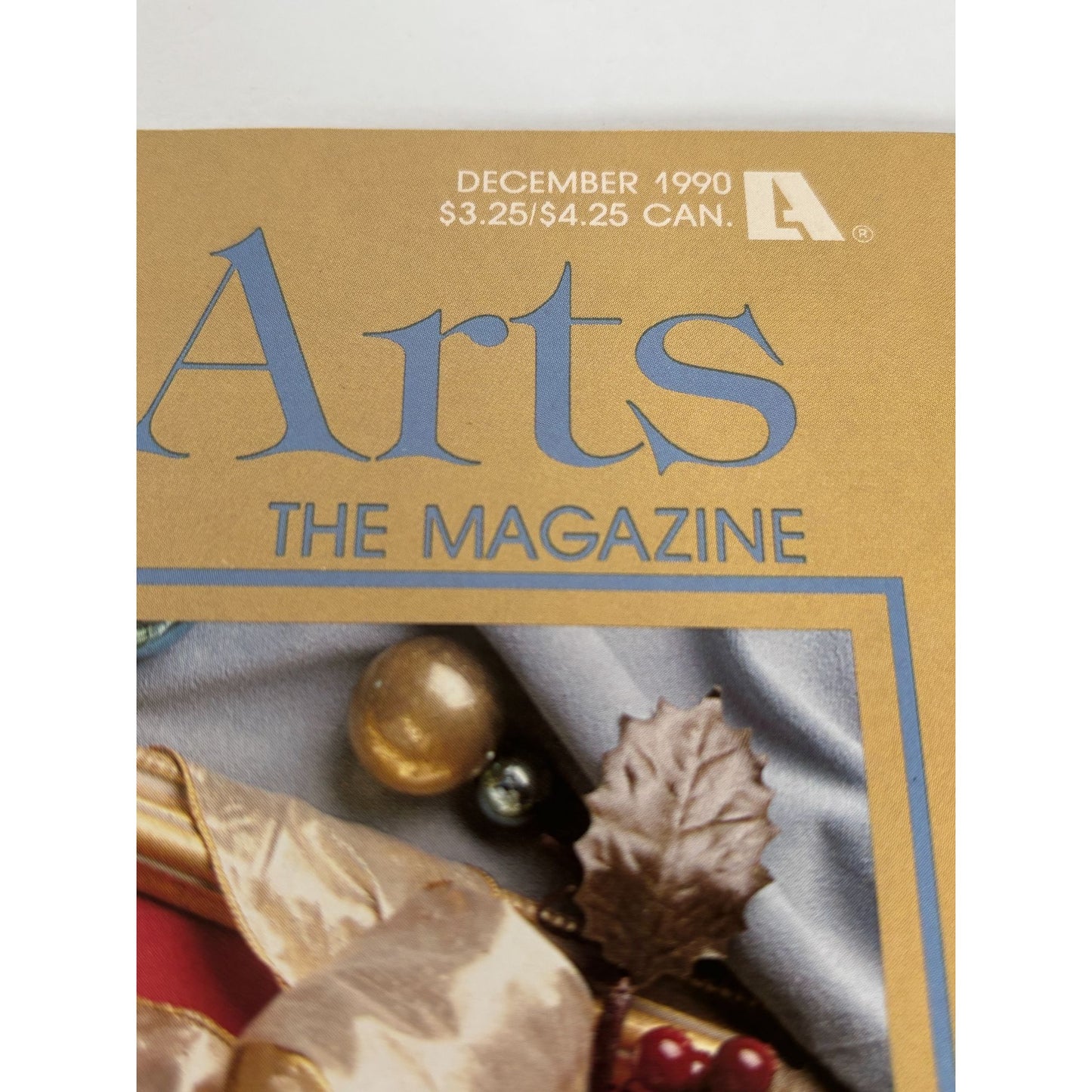 Leisure Arts Magazine December 1990 Cross Stitch Craft Patterns Christmas Santa