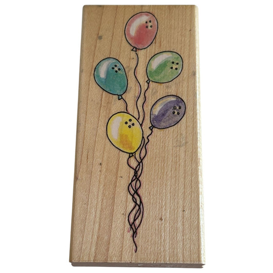 Penny Black Rubber Stamp  Balloons Celebration 2009J Crafting Scrapbooking