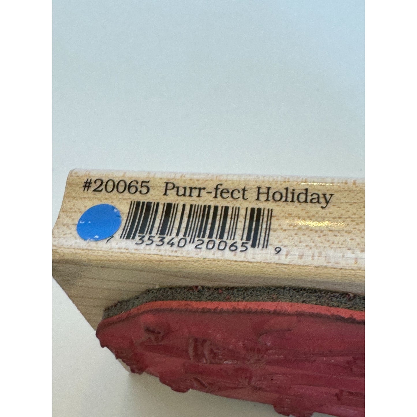 Stamps Happen Rubber Stamp Max and Lucy Purr-Fect Holiday Cat Christmas Funny