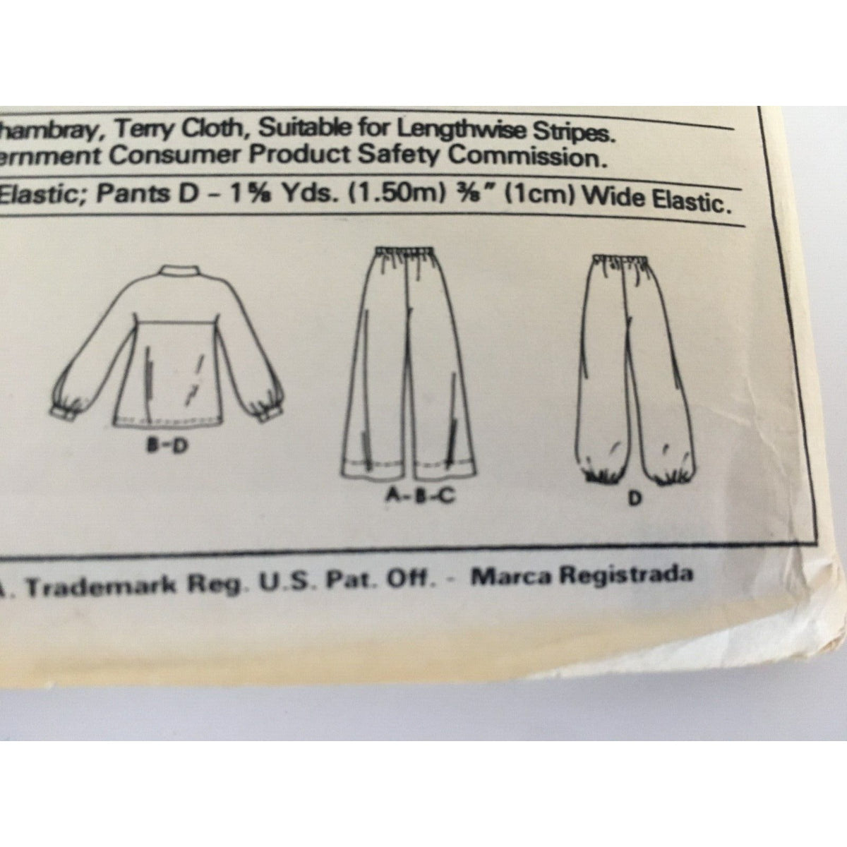 McCalls Sewing Pattern 5789 Girls Boys Robe Pajamas Sleepwear Sz Large 12-14 UC