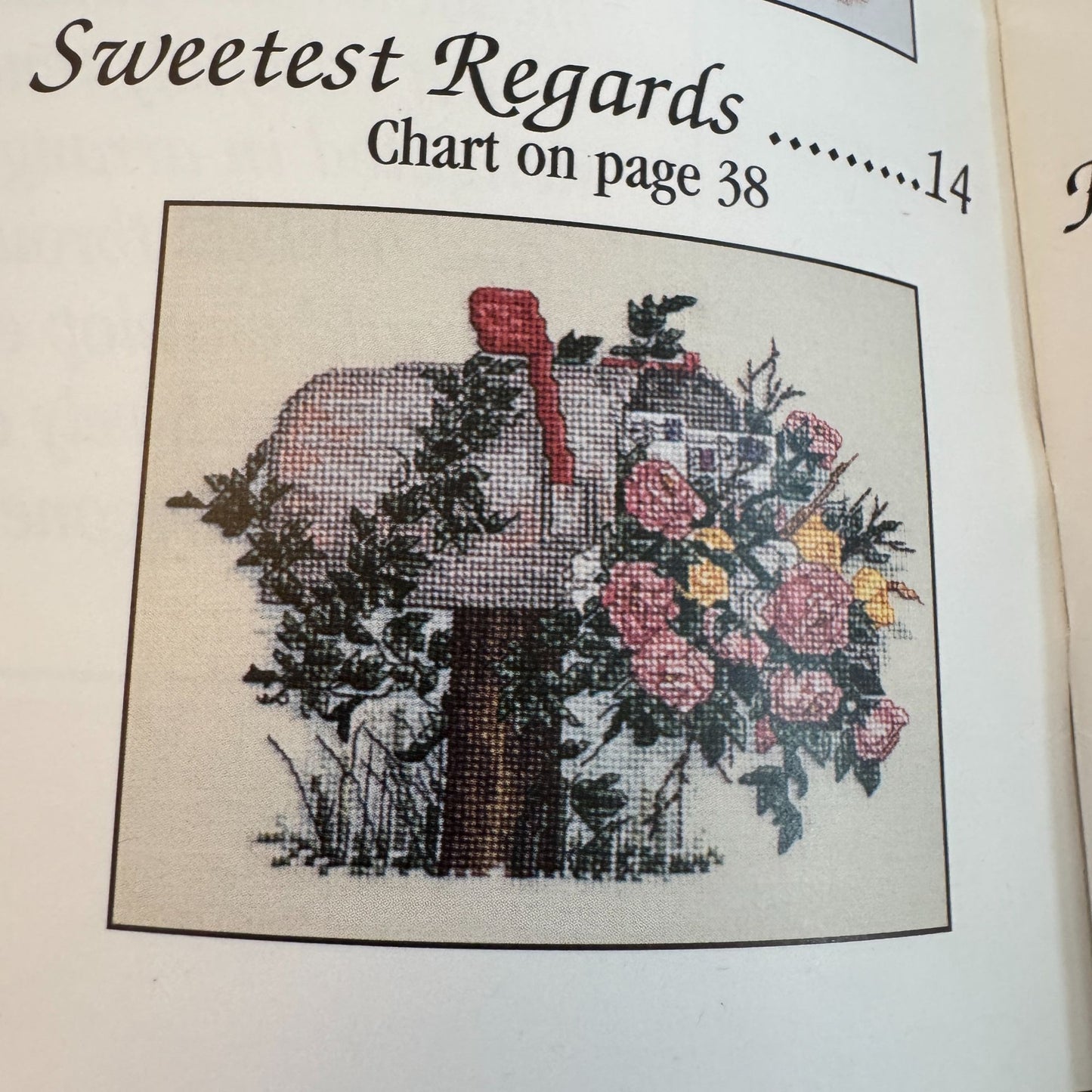 Leisure Arts Cross Stitch Patterns Paula Vaughan Bouquets Blossoms Book 63 2942