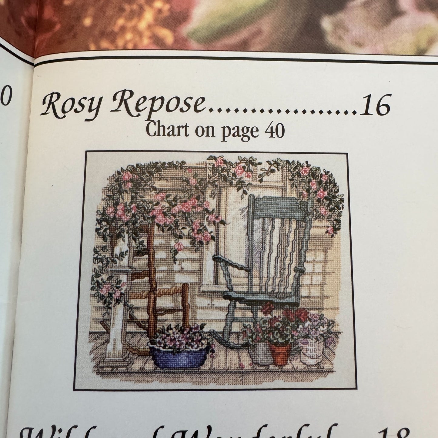 Leisure Arts Cross Stitch Patterns Paula Vaughan Bouquets Blossoms Book 63 2942