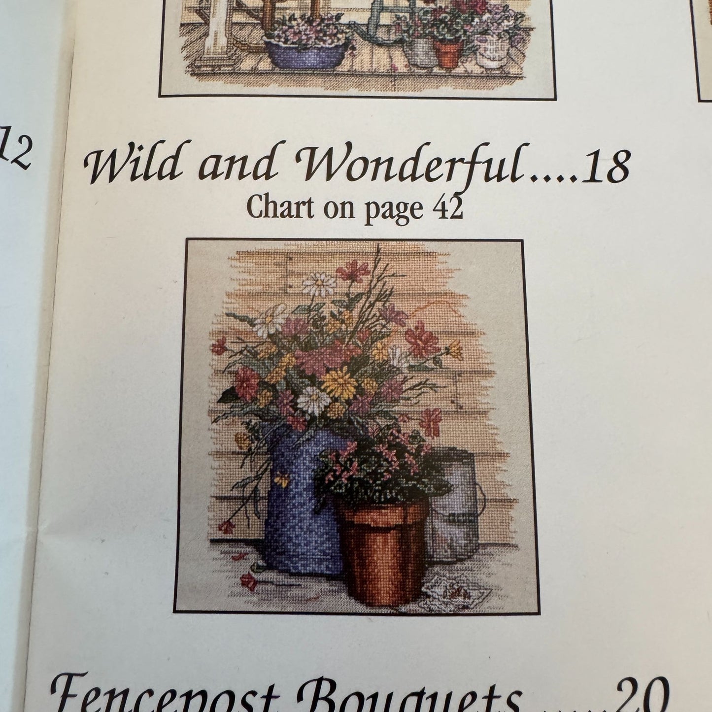 Leisure Arts Cross Stitch Patterns Paula Vaughan Bouquets Blossoms Book 63 2942