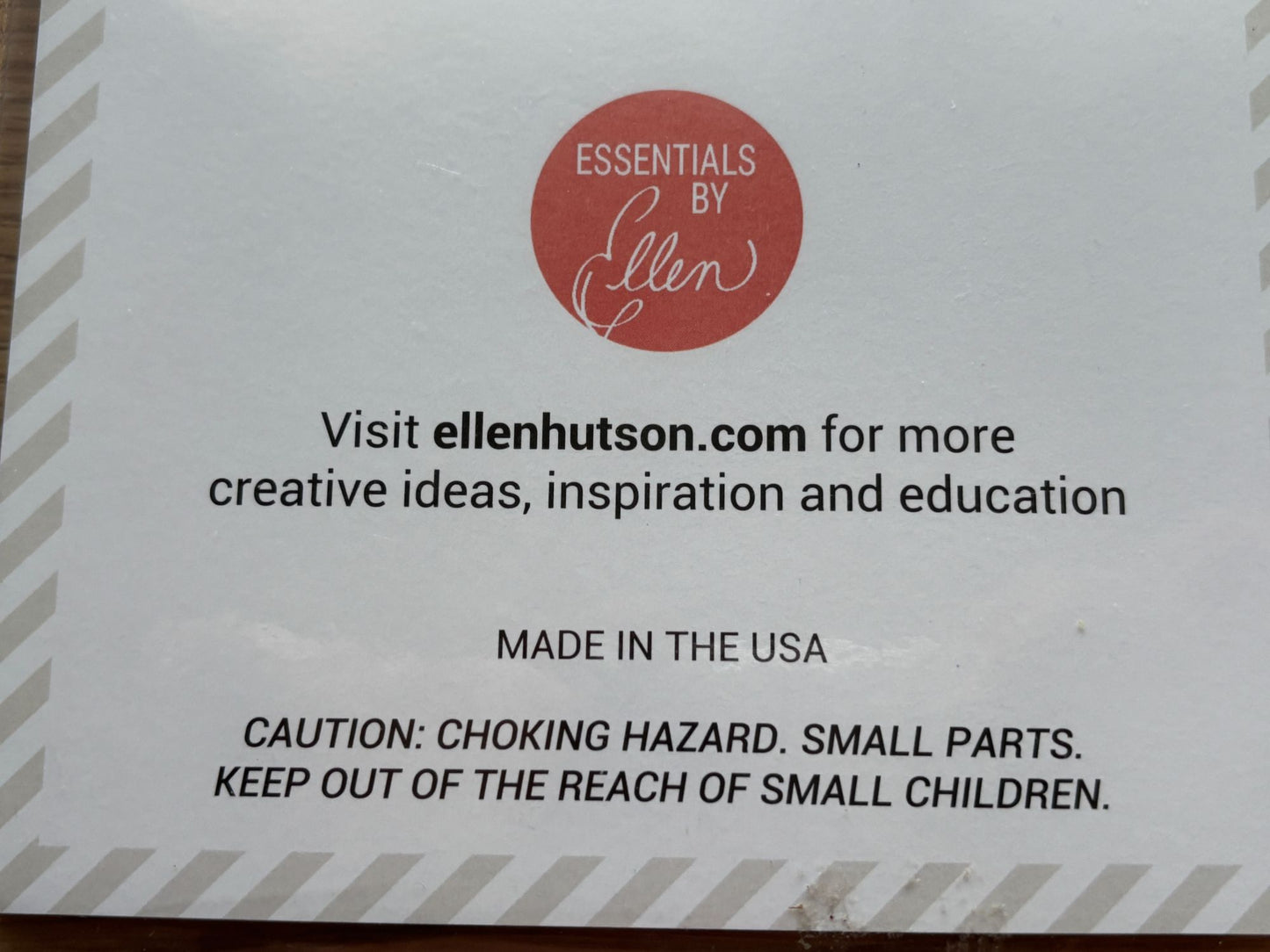 Essentials By Ellen Photopolymer Clear Stamps Plaid Maker Card Making Background