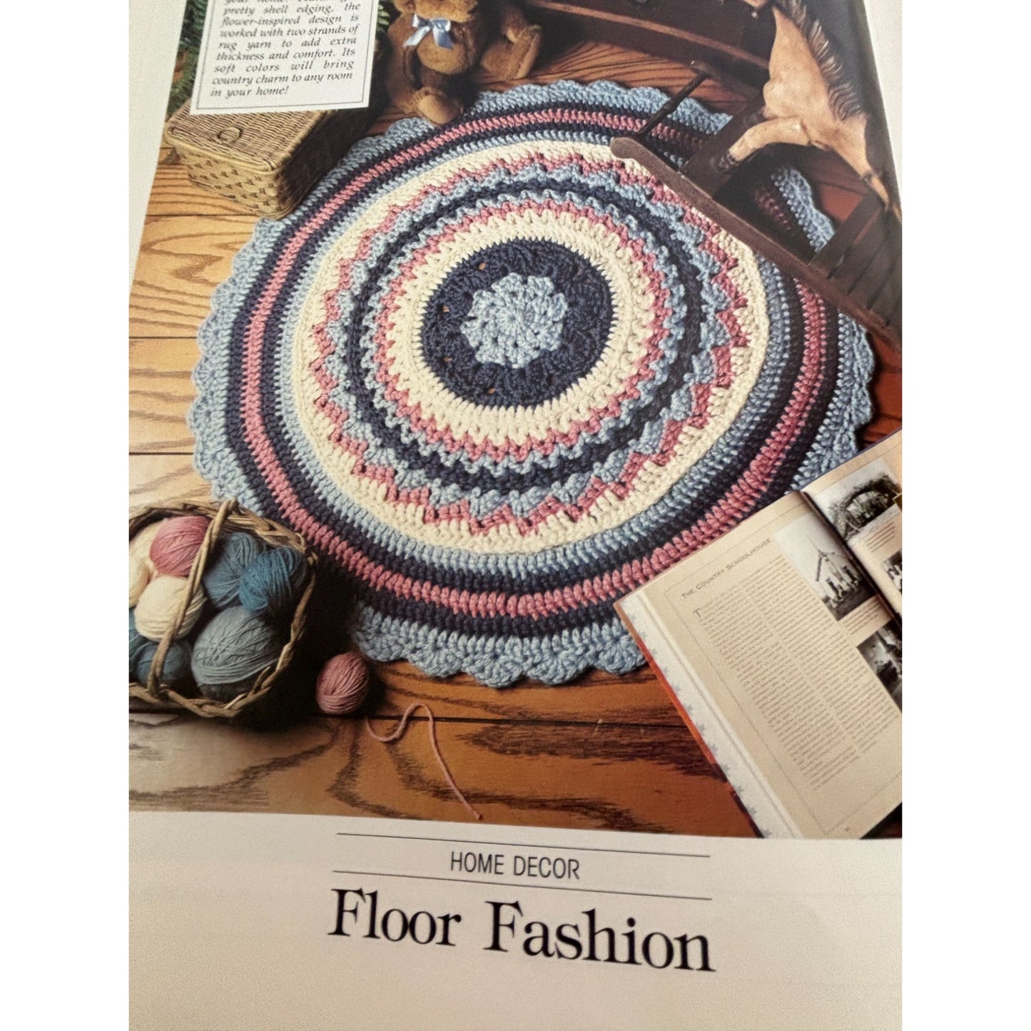 Leisure Arts The Magazine June 1991 Knitting Argyle Sweater Pattern Cross Stitch