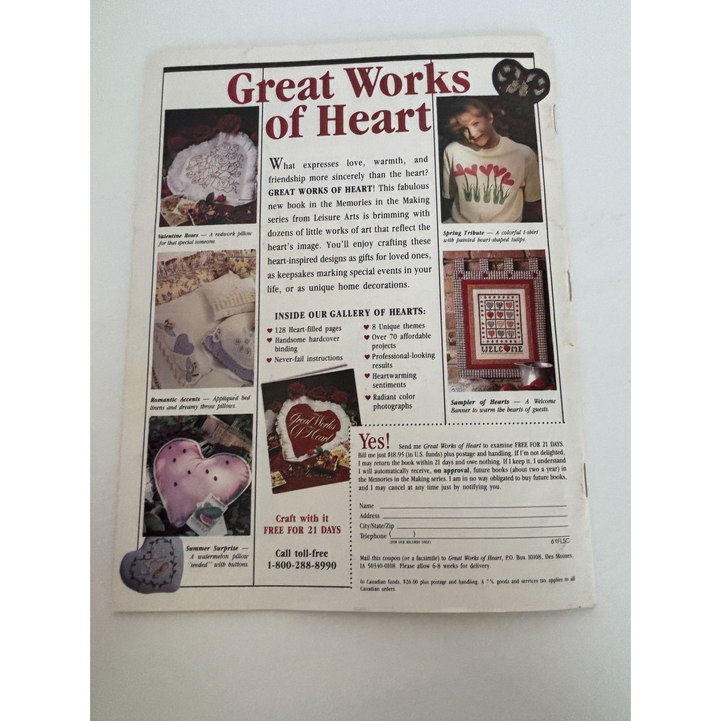 Leisure Arts The Magazine June 1991 Knitting Argyle Sweater Pattern Cross Stitch