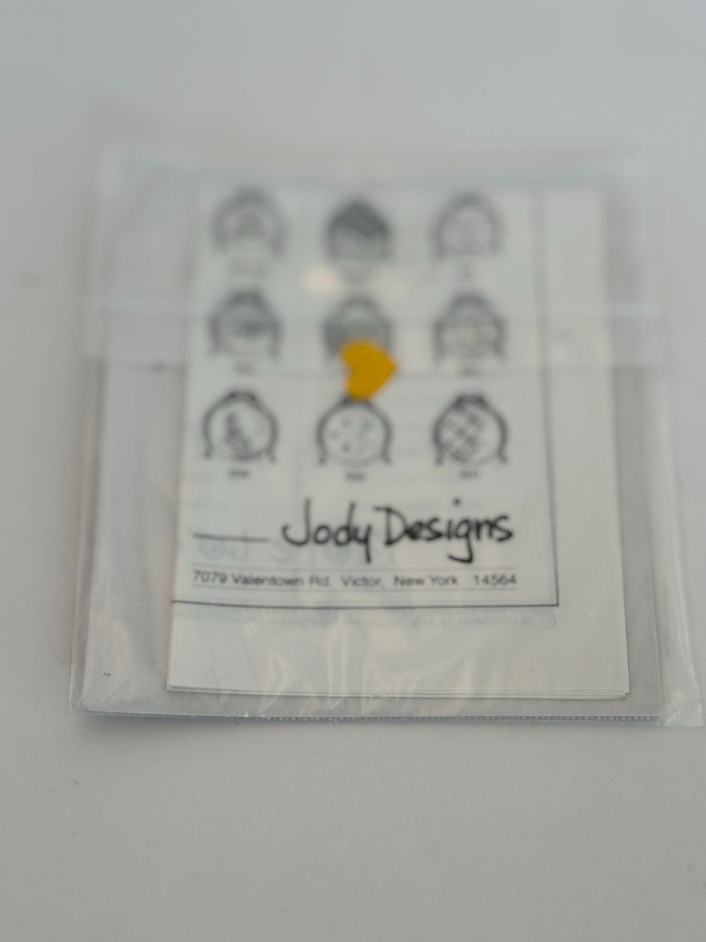 Jody Designs Needlepoint Canvas Christmas Ball Ornament Star 3.5 Inch