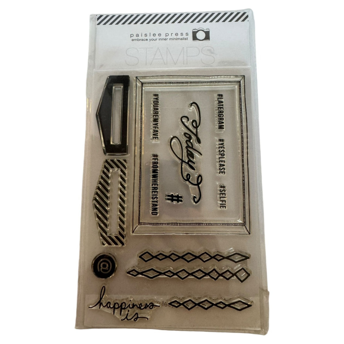 Paislee Press Clear Stamps Set Selfie You are my Fave Phrases Funny Humor Today