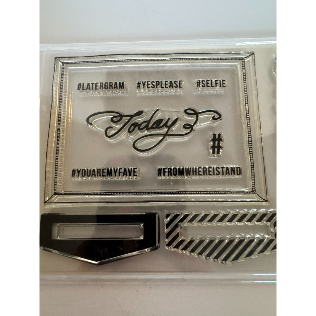 Paislee Press Clear Stamps Set Selfie You are my Fave Phrases Funny Humor Today