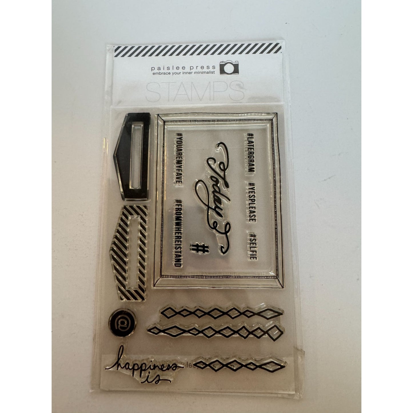 Paislee Press Clear Stamps Set Selfie You are my Fave Phrases Funny Humor Today