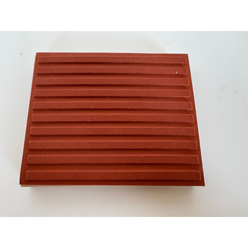 Stampin Up Wood Rubber Stamp Stripes Background Large Big Texture Dotted Lines