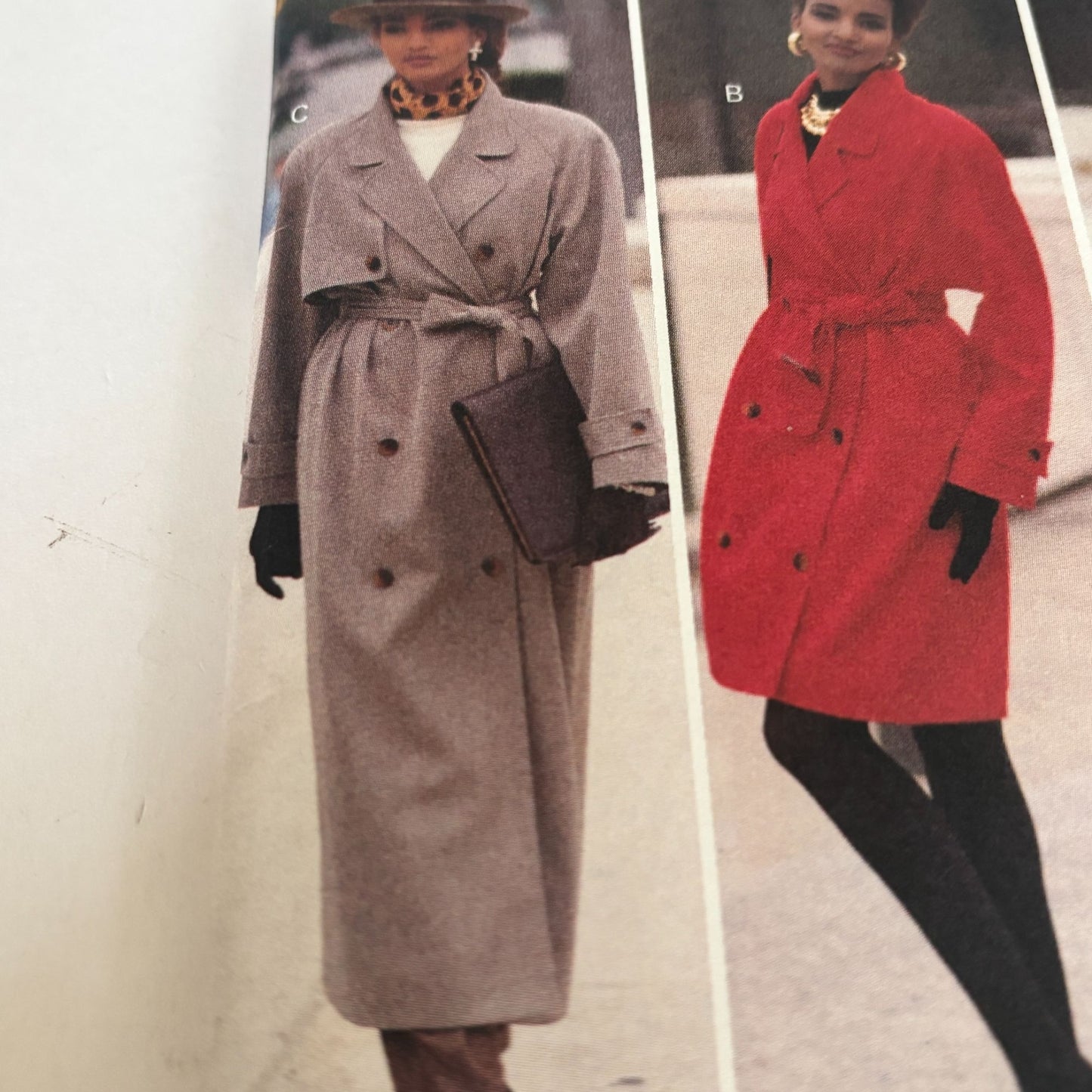 Butterick Sewing Pattern 6416 Coat 90s Power Suit Jacket Skirt Classic Tailored 18-22 Uncut