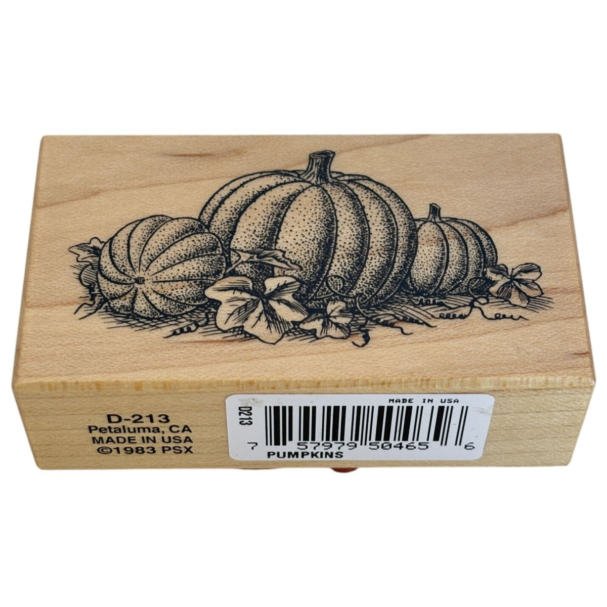 PSX Rubber Stamp Fall Harvest Pumpkin Patch Thanksgiving Card Making Halloween Autumn Season