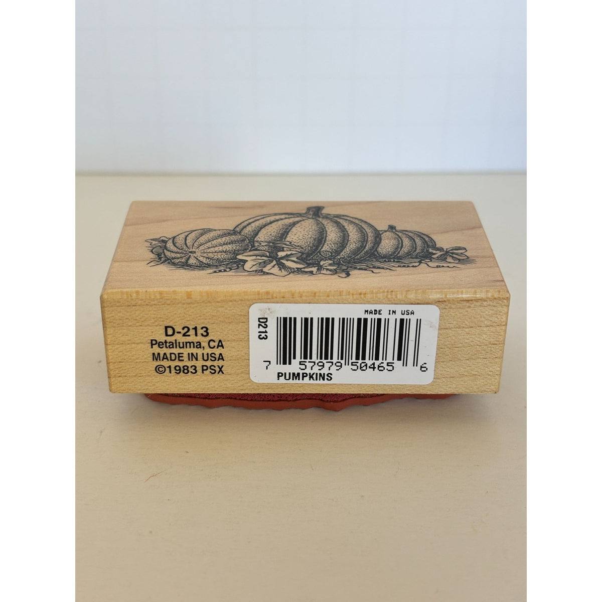 PSX Rubber Stamp Fall Harvest Pumpkin Patch Thanksgiving Card Making Halloween Autumn Season