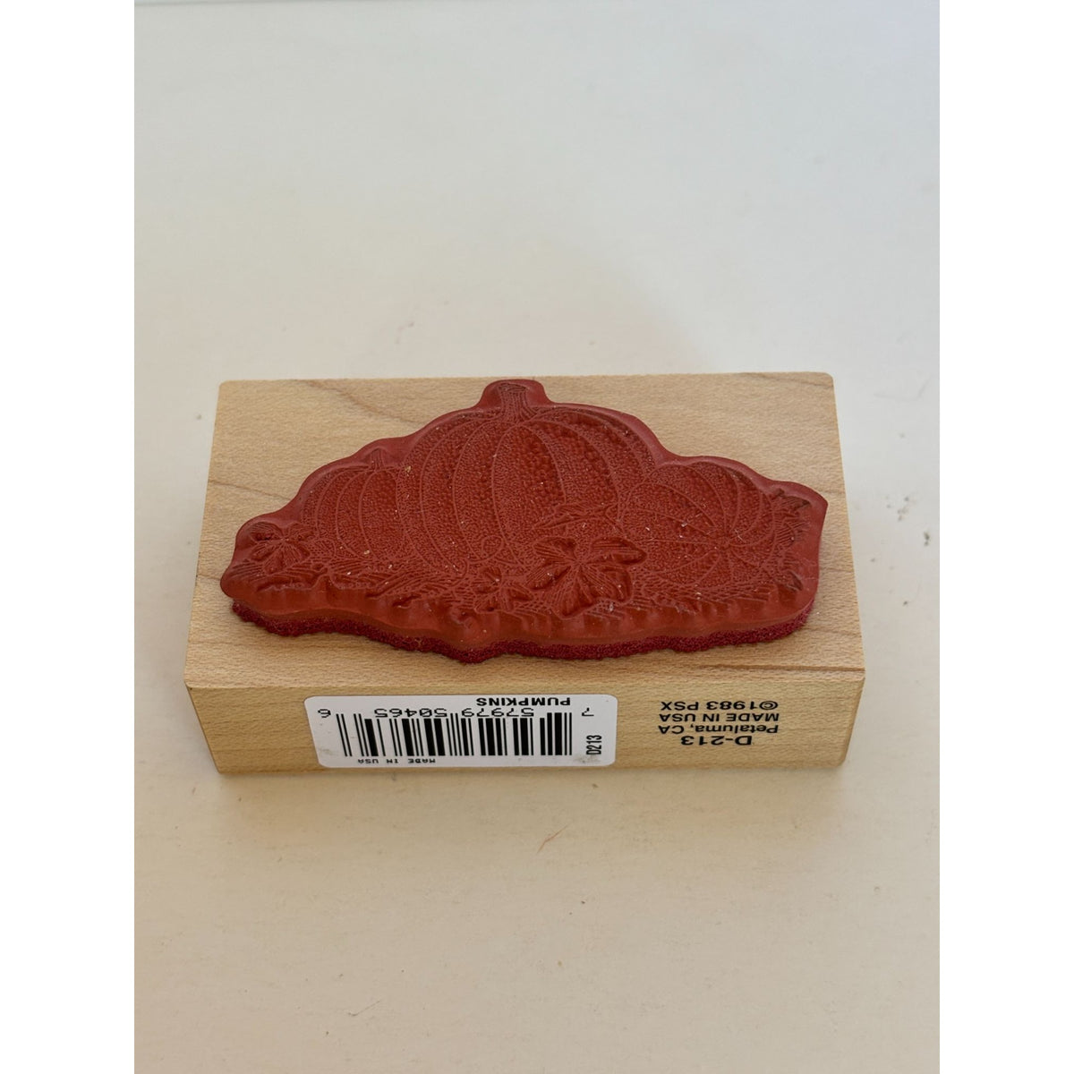 PSX Rubber Stamp Fall Harvest Pumpkin Patch Thanksgiving Card Making Halloween Autumn Season
