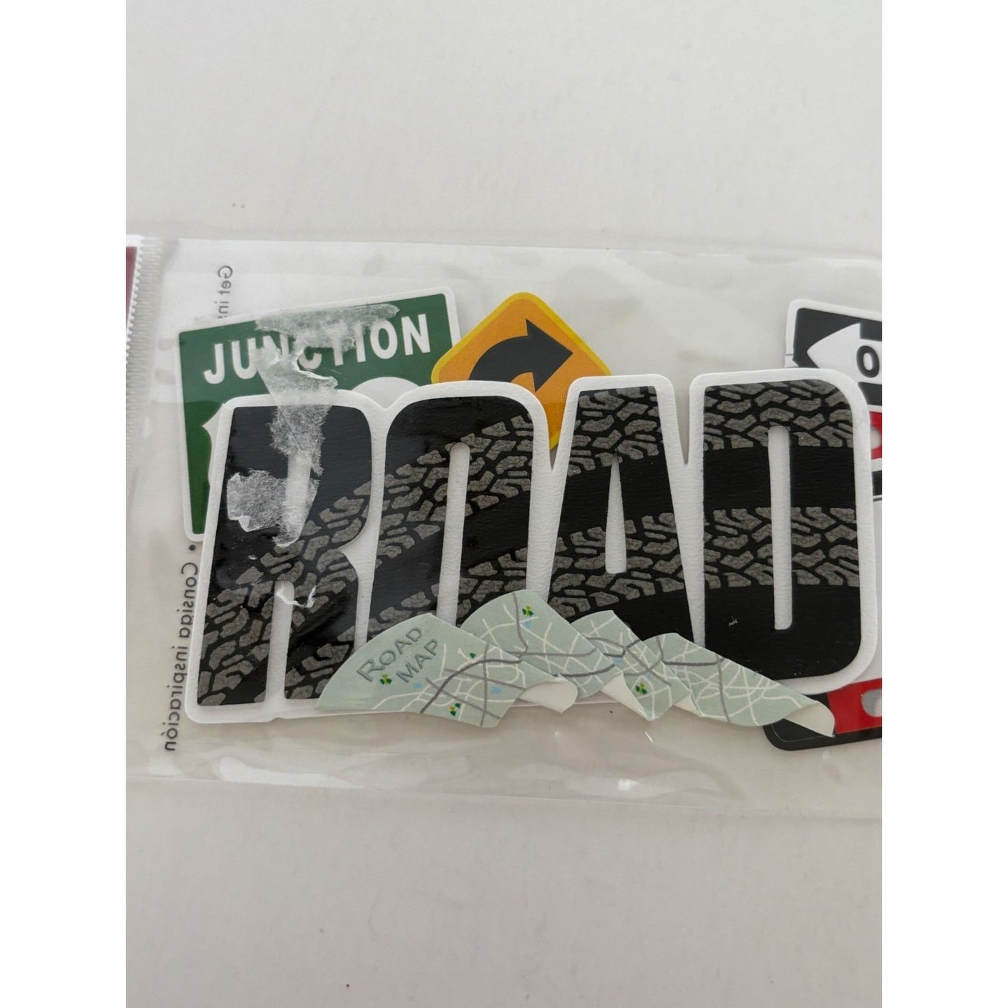 Jolees Boutique Road Trip Dimensional Sticker Travel Scrapbooking EK Success