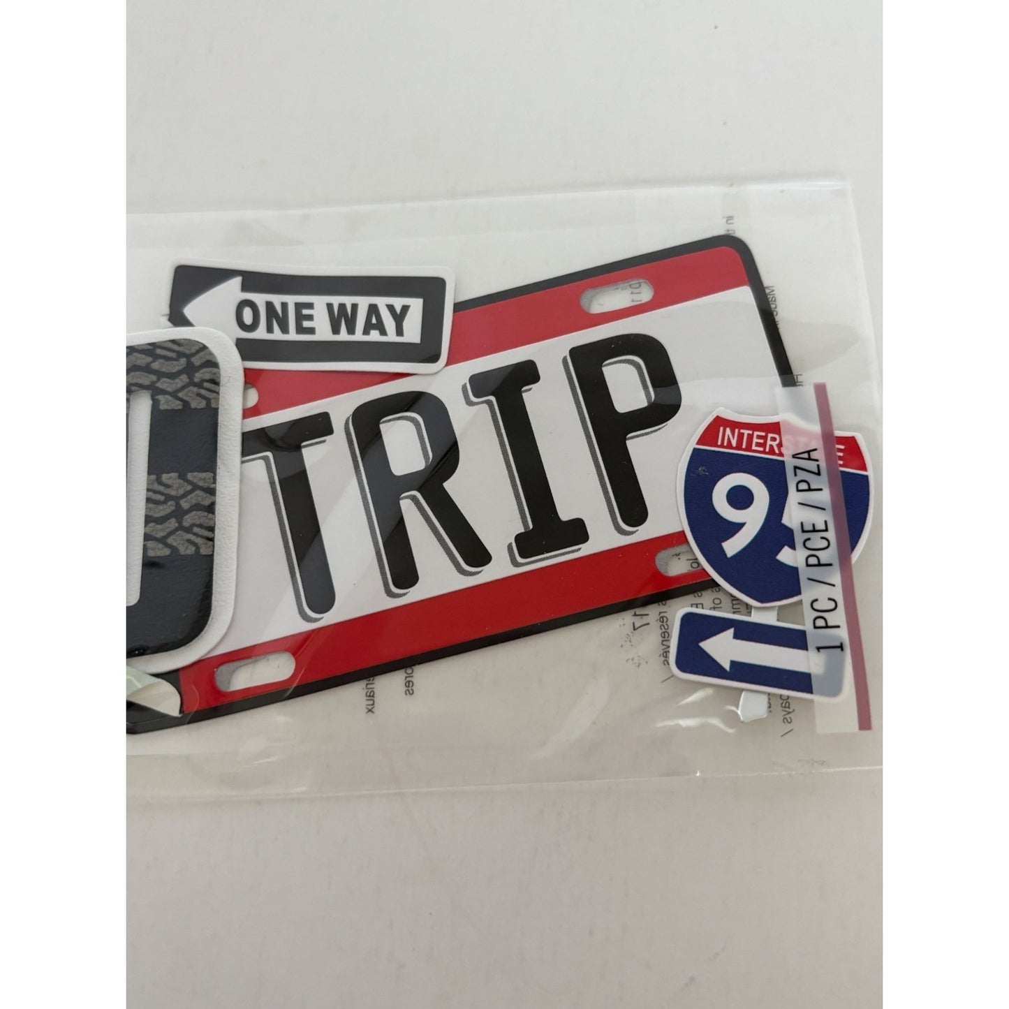 Jolees Boutique Road Trip Dimensional Sticker Travel Scrapbooking EK Success