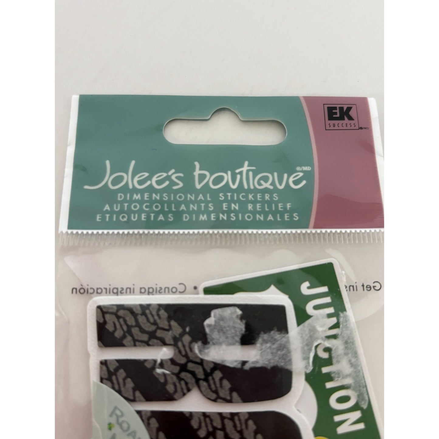 Jolees Boutique Road Trip Dimensional Sticker Travel Scrapbooking EK Success